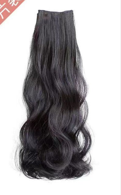 3-Piece Seamless Invisible Long Curly Hair Extensions for Women