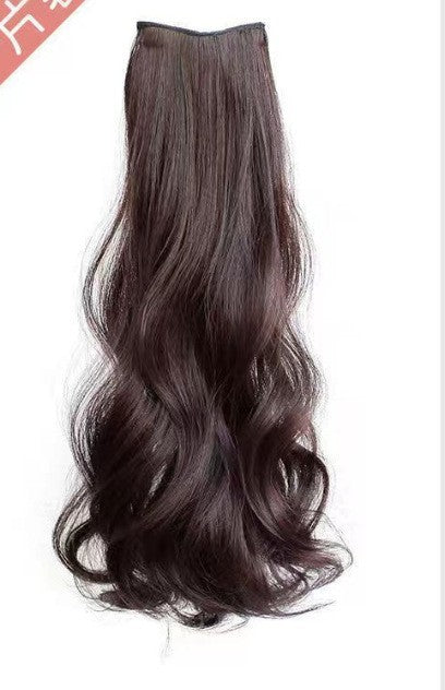 3-Piece Seamless Invisible Long Curly Hair Extensions for Women