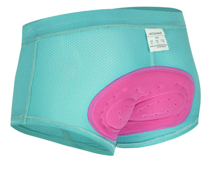 3D Padded Cycling Briefs for Women