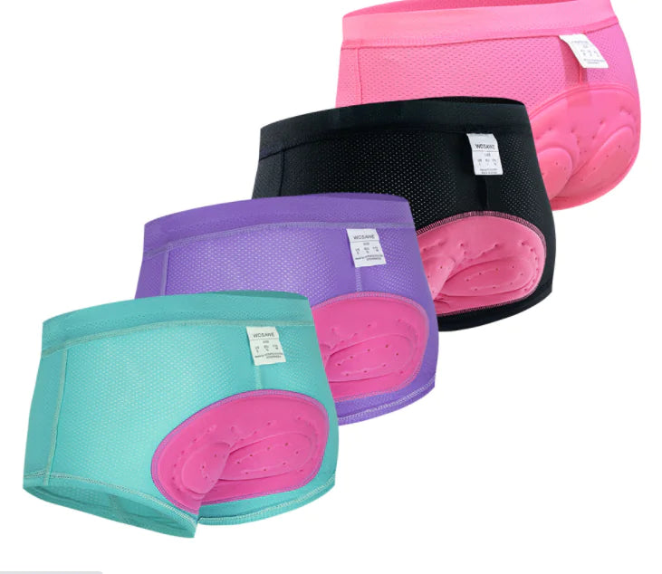 3D Padded Cycling Briefs for Women