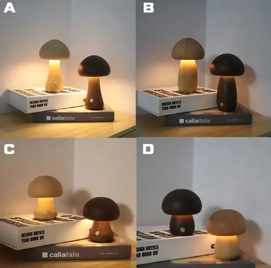 Whimsy Wood Mushroom Lamp