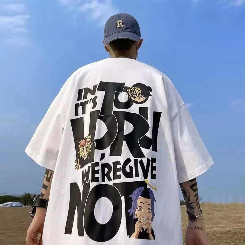 Trendy Men’s Cotton Short Sleeve T-Shirt