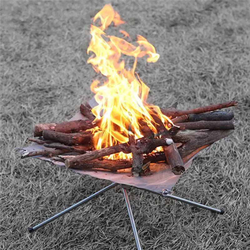 Compact Campfire Grill