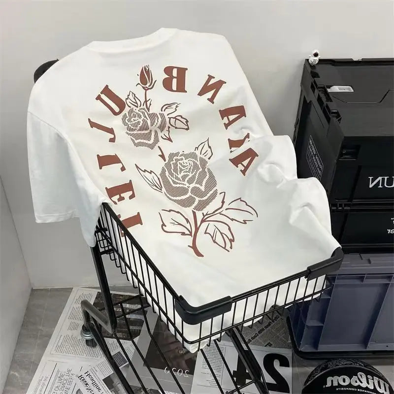 Trendy Men’s Cotton Short Sleeve T-Shirt