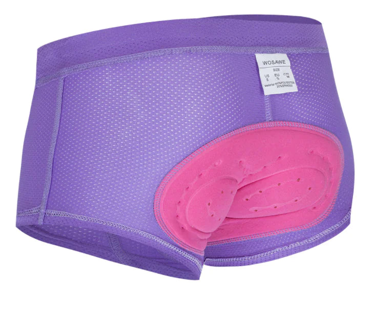 3D Padded Cycling Briefs for Women