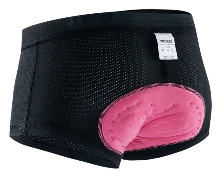 3D Padded Cycling Briefs for Women