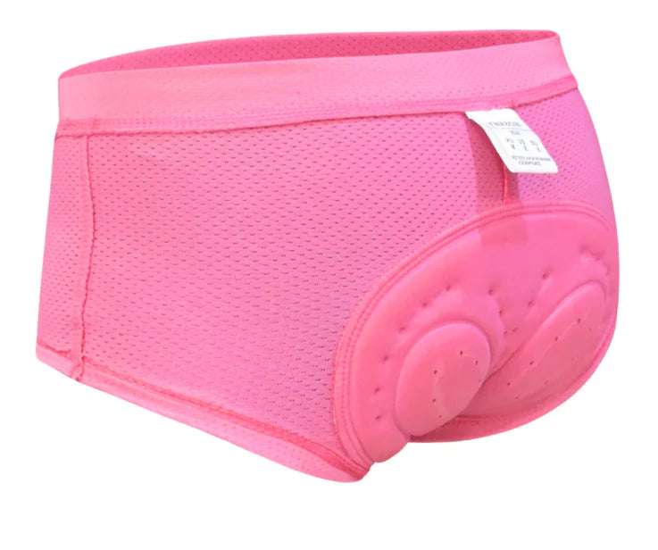 3D Padded Cycling Briefs for Women