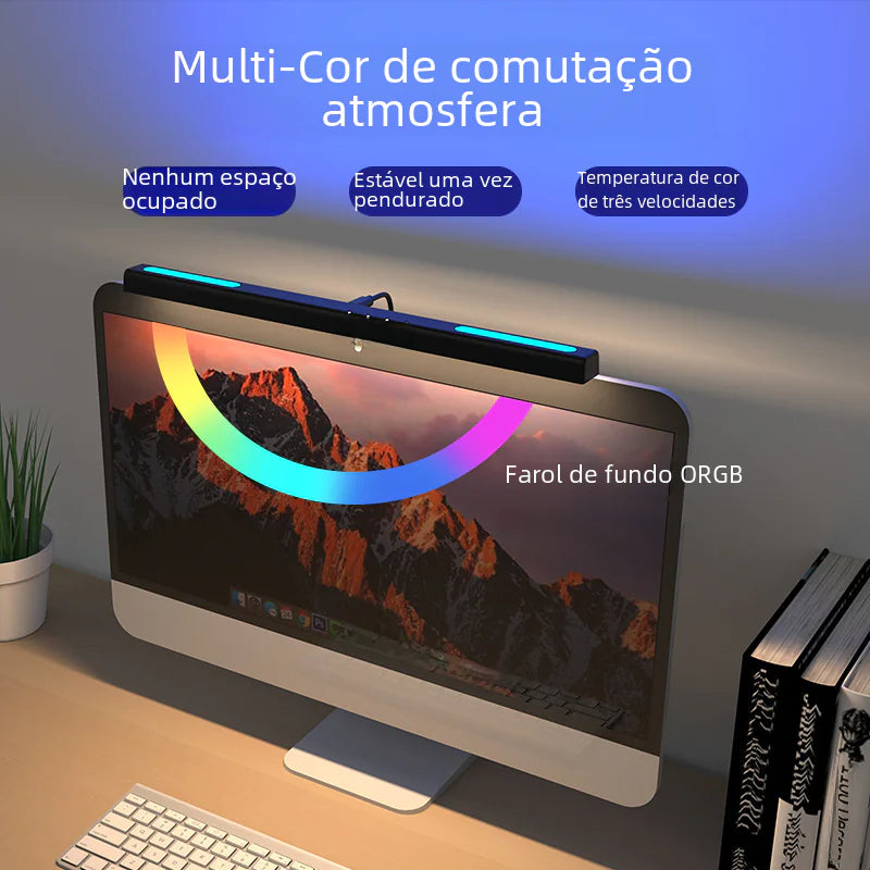 Vibrant Eye-Care Computer Light