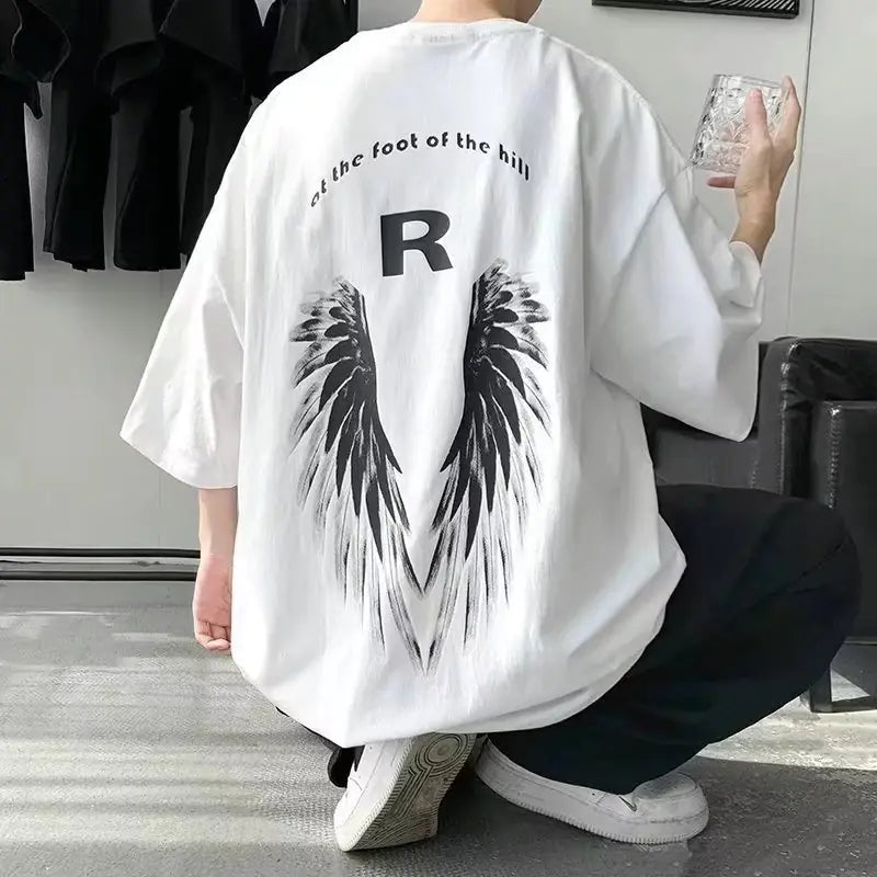 Trendy Men’s Cotton Short Sleeve T-Shirt